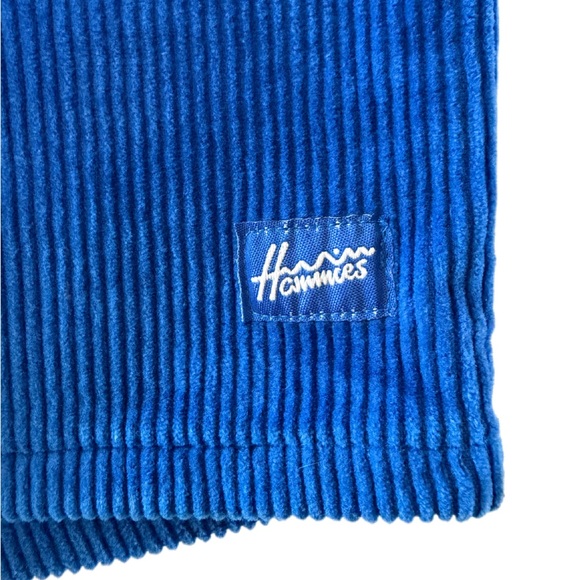 Hammies Women's High Waist Short Corduroy Blue 30 - Picture 3 of 9